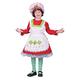 Dress Up America 230-S Kostümset Entzückendes Landmädchen Kostüm Set, Mehrfarbig, Größe 4-6 Jahre (Taille: 71-76 Höhe: 99-114 cm)