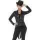 Sequin Tailcoat Jacket, Ladies (M)