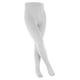 FALKE Unisex Kinder Strumpfhose Cotton Touch K TI blickdicht dick einfarbig 1 Stück, Weiß (White 2000), 98-104