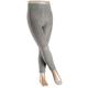 FALKE Unisex Kinder Leggings Active Warm K LE Wolle einfarbig 1 Stück, Grau (Mid Grey Melange 3530), 80-92