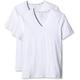 Calvin Klein Herren T-Shirts Kurzarm V Neck V-Ausschnitt, Weiß (White), L