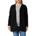 Vila Clothes Damen VINAJA New Long Jacket-NOOS Blazer, per Pack Schwarz (Black Black), 42 (Herstellergröße: XL)