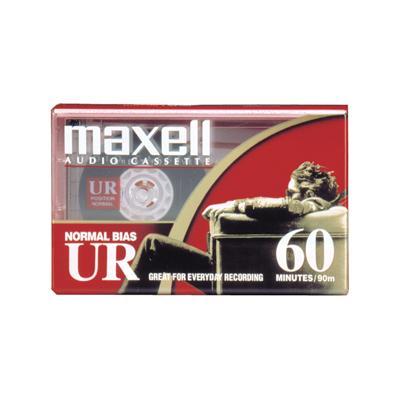 Maxell 109010 UR-60 Audio Cassette 60 Min