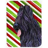 The Holiday Aisle® The Holiday Aisle Briard Candy Cane Holiday Christmas Glass Cutting Board Glass | 0.15 H x 15.38 W in | Wayfair