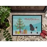 The Holiday Aisle® Poodle Non-Slip Indoor Door Mat Synthetics | Rectangle 1'6" x 2'3" | Wayfair THLA3892 39991513