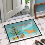 The Holiday Aisle® Fila Brasileiro Non-Slip Indoor Door Mat Synthetics | Rectangle 1'6" x 2'3" | Wayfair THLA3904 39991537
