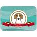 The Holiday Aisle® The Holiday Aisle Beagle Merry Christmas Glass Cutting Board Glass | 0.15 H x 15.38 W in | Wayfair THLA3767 39991355