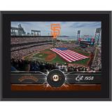 San Francisco Giants 10.5" x 13" Sublimated Team Plaque