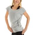 Winshape Damen Dance-Shirt WTR12 Freizeit Fitness Workout T, Grey-Melange, XL