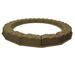 DekoRRa Products 4" H x 10" W Lawn Edging Artificial Hedge, Wood in Brown | 4 H x 10 W x 5 D in | Wayfair 400-RB