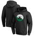 Men's Fanatics Branded Black Boston Celtics Gradient Logo Pullover Hoodie