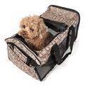 Pet Life Airline Approved Bequemlichkeit Designer Dog Carrier, Medium, Plaid Design