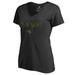 Toronto Blue Jays Fanatics Branded Women's Camo T-Shirt - Black