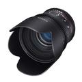 Rokinon DS50M-NEX Cine DS 50 mm T1.5 AS IF UMC Full Frame Cine Wide Angle Lens for Sony E-Mount Cameras (NEX)