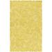 White 24 x 0.47 in Indoor Area Rug - Ivy Bronx Edmonson Hand-Woven Wool Yellow Rug Wool | 24 W x 0.47 D in | Wayfair IVYB4602 40134171