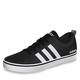 adidas Men's Vs Pace Sneaker, Black Core Black Ftwr White Scarlet Core Black Ftwr White Scarlet, 9.5 UK