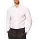 Hackett London Herren Popeline Slim BC Hemd, Weiß (White 800), 160