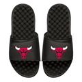 Youth ISlide Black Chicago Bulls Personalized Primary Slide Sandals