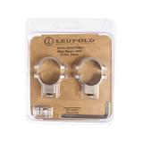 Leupold Dual Dovetail DD Rings Universal 1 in High Silver Silver 51730
