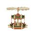 The Holiday Aisle® Richard Glaesser 2 Tiers Nativity w/ Stain Finish Pyramid Wood in Brown | 13 H x 12.5 W x 12.5 D in | Wayfair THLA6501 40243390