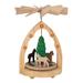 The Holiday Aisle® Richard Glaesser Horses Miniature Pyramid Wood in Brown | 4.25 H x 3.25 W x 3.25 D in | Wayfair THLA6508 40243397