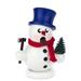 The Holiday Aisle® Dregeno Snowman w/ Tree Incense Burner Wood in Brown | 3.25 H x 2.5 W x 2 D in | Wayfair THLA6312 40243196