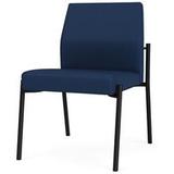 Mystic Armless Guest Chair in Upgrade Fabric or Healthcare Vinyl