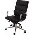 Leather Soft Pad High Back Chair