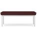 Amherst 2-Seat Bench in Standard Fabric or Vinyl