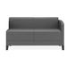 Fremont 500 lbs Left Arm Loveseat in Upgrade Fabric or Healthcare Vinyl