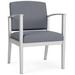 Amherst Steel Frame Arm Chair in Standard Fabric or Vinyl