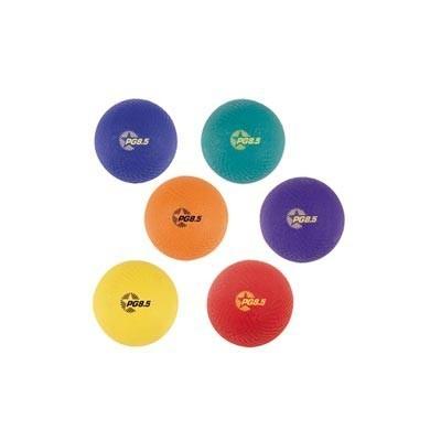 Champion Sports 2-Ply Nylon-Wound Playground Ball Set - 6 Balls