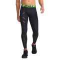 2XU Men's Refresh Recovery Tights Compression Pants, Black/Nero, L UK