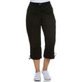 Ulla Popken Women's Trousers, Black (Black 10), 26 UK (54 EU)