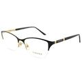 Versace Women's 0Ve1218 Eyeglass Frames, Black/Gold, UK 40