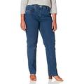 Ulla Popken Women's Stretchjeans Mony N Trouser, Blue (Bleached 92), 47W / 34L