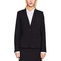 ESPRIT Damen 999EO1G803 Blazer, 001/BLACK, 42