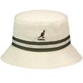 Kangol Stripe Lahinch Bucket Hat, Beige, Medium