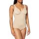 Sassa Damen Formender Body doppelt vorgeformt 00903, Einfarbig, Gr. 90B, Elfenbein (Skin 00428)