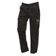 ORN Two Tone Contrast Colour Workwear Cargo Combat Trousers (38S, Black/Graphite)