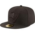 New Era 59Fifty Cap - NFL BLACK Tampa Bay Buccaneers - 7 3/4