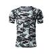 TUOYR Body Safe Guard Padded Compression Sports Short Sleeve Protective T-Shirt Shoulder Rib Chest Protector Camo Suit for Football Basketball Paintball Rugby Parkour Extreme