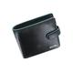 VISCONTI Alps Collection Tom Bi-Fold Leather Wallet with RFID Protection - ALP86 Black