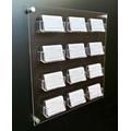 Wall Mounted Business Card Dispenser/Holder for Offices, Shops & Exhibitions