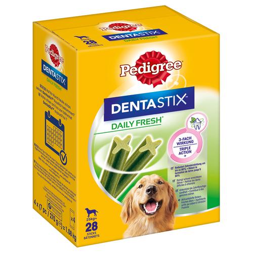 100 + 12 gratis - Pedigree Dentastix Fresh Hundesnacks - große Hunde