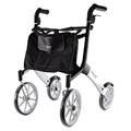 Let's Go Out Rollator - Black and Silver
