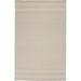 White 24 x 0.4 in Area Rug - Breakwater Bay Kinslee Striped Handmade Flatweave Cotton Slate Area Rug Cotton | 24 W x 0.4 D in | Wayfair
