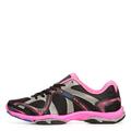 Ryka Women's Influence Cross Trainer, Black/Atomic Pink/Royal Blue/Forge Grey, UK 6.5