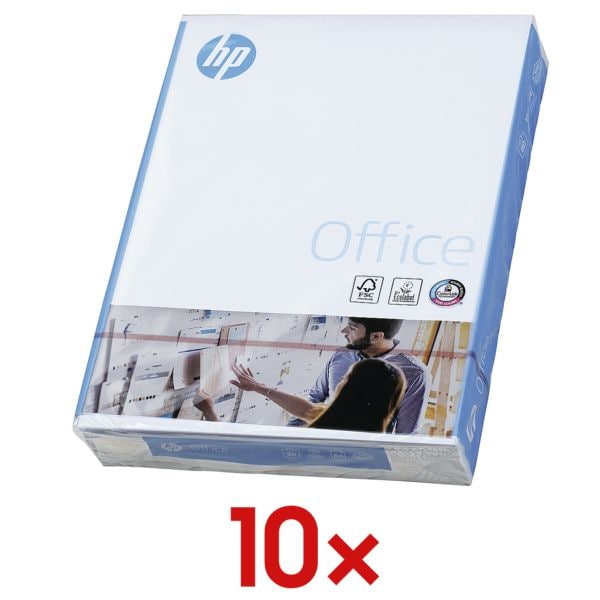 HP 10 Pack Multifunktionspapier »HP Office« weiß Image