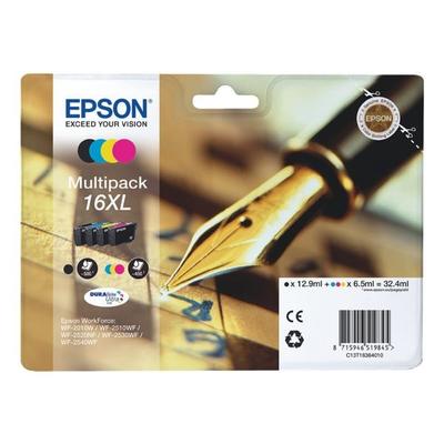 Epson Tintenpatronen-Set »T163640« Nr. 16XL schwarz